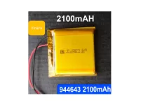 Pin LiThiUm - Pin Li-Po 3.7V 944643 2100mAh